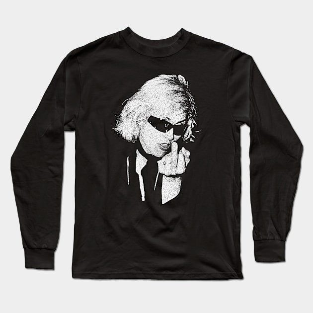 DarKorBlacK - BLONDIE Long Sleeve T-Shirt by WuTangStore